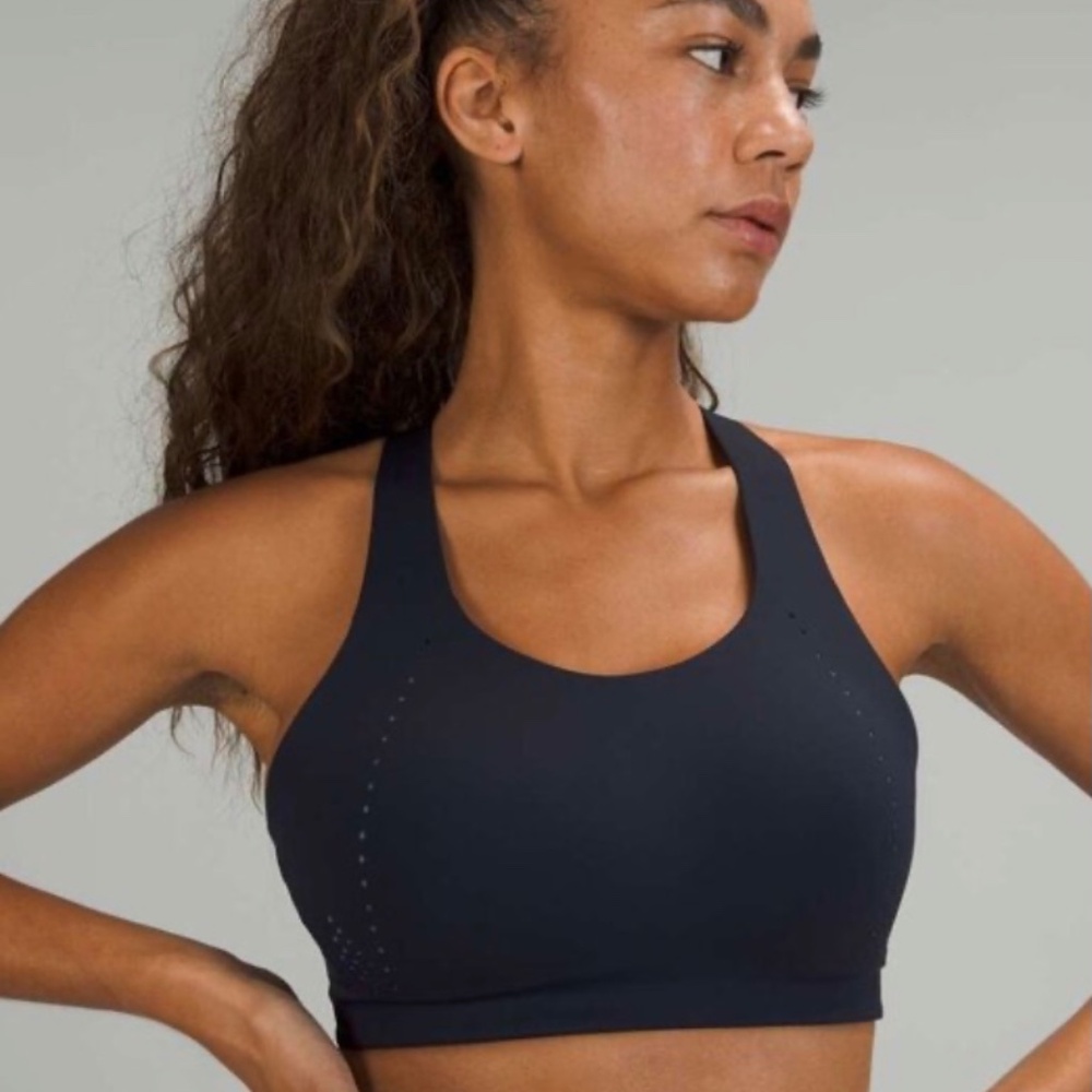 lululemon athletica Black High-Support Sports Bra